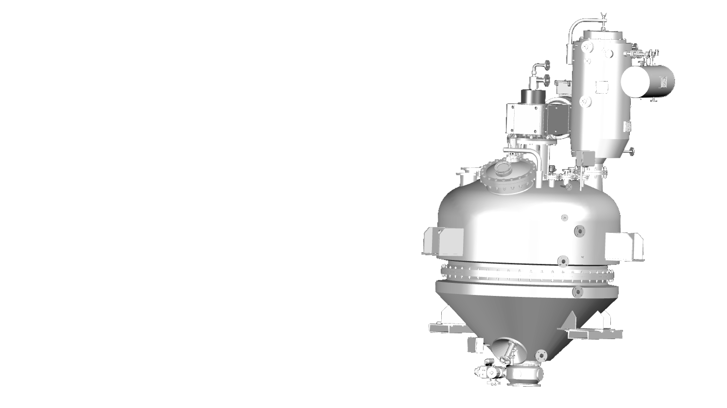 cylindro-conical dryer condry