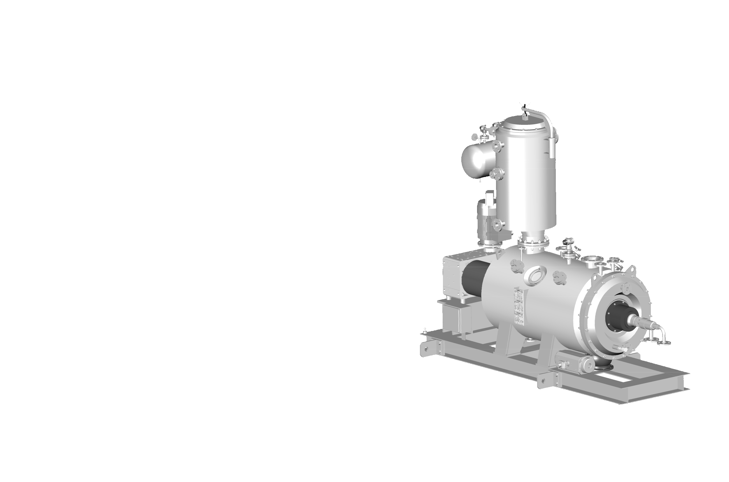 Horizontal Paddle dryer